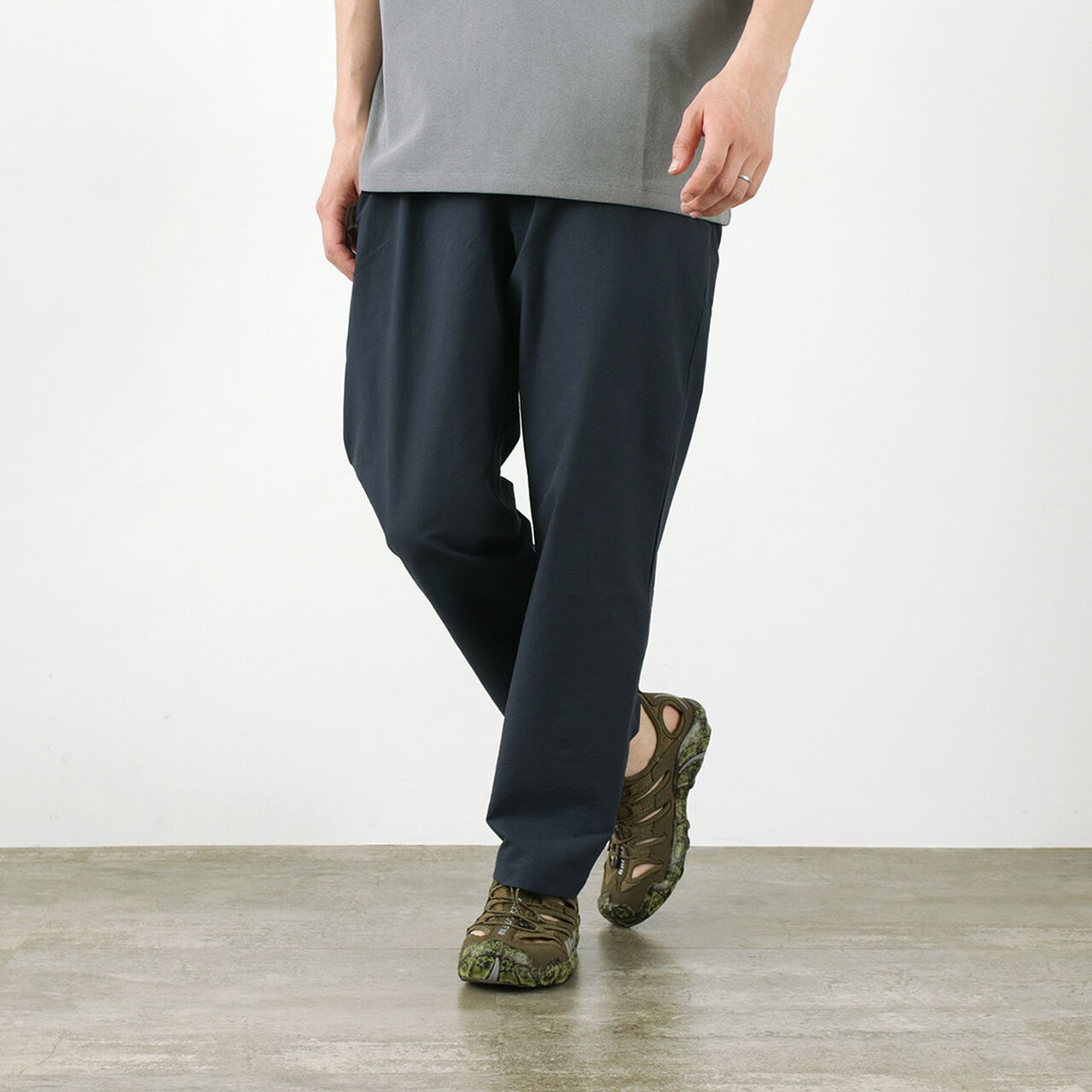 Dot Air baggy top trousers,AzuriteNavy, large image number 0