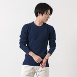 BR-3050 Big Waffle Long Sleeve Thermal / T-shirt,Navy, swatch