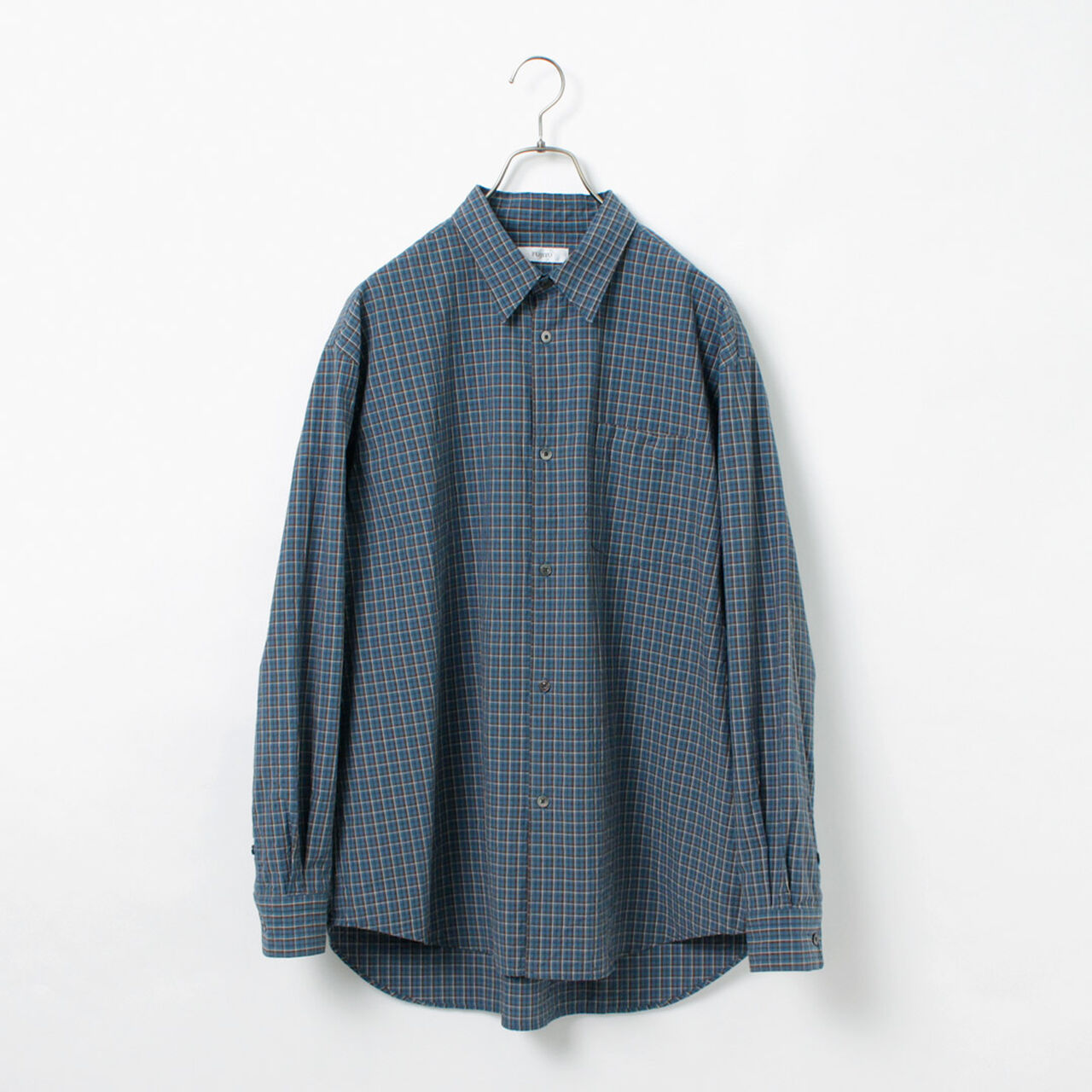 Big Size Shirt Small Check,, large image number 2