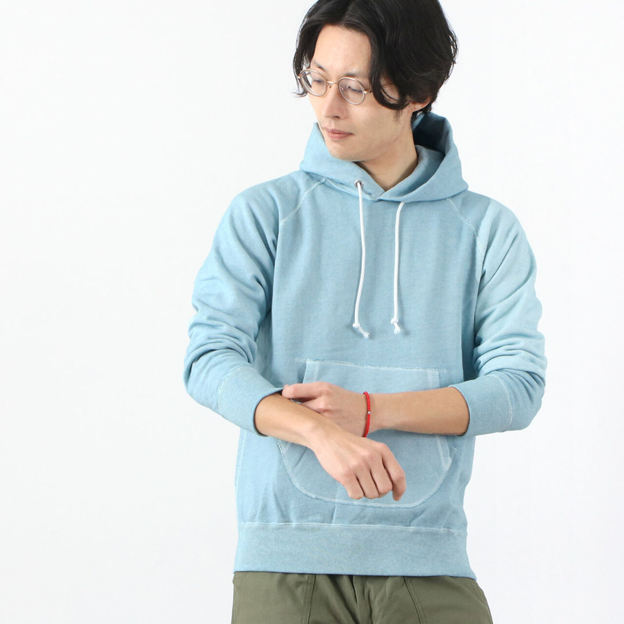 Color Special Order Raglan Pullover Hooded Sweatshirt,, large image number 12