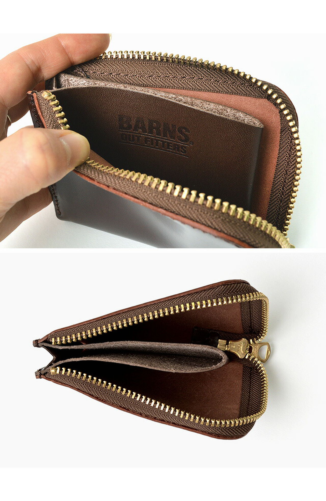 Color custom L-shaped zipper mini wallet,, large image number 7