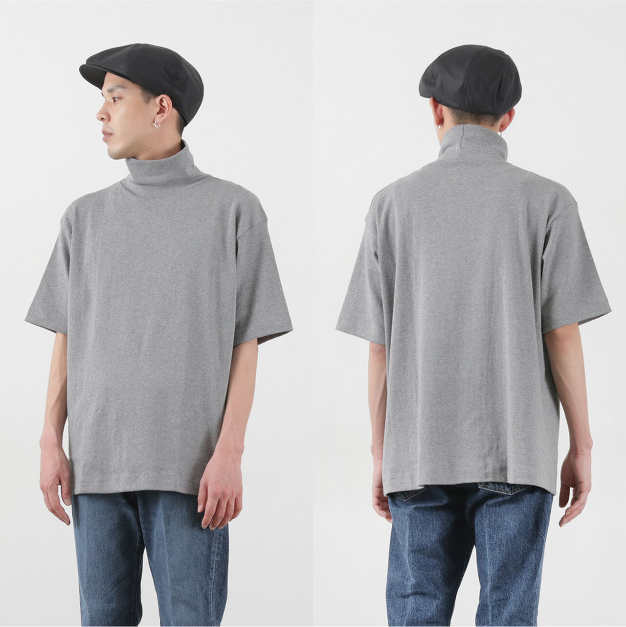 Squalo turtleneck relaxed fit t-shirt,, large image number 11
