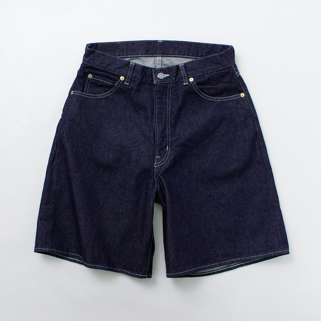 12.5oz open-end yarn 5 pocket flared shorts,, large image number 0