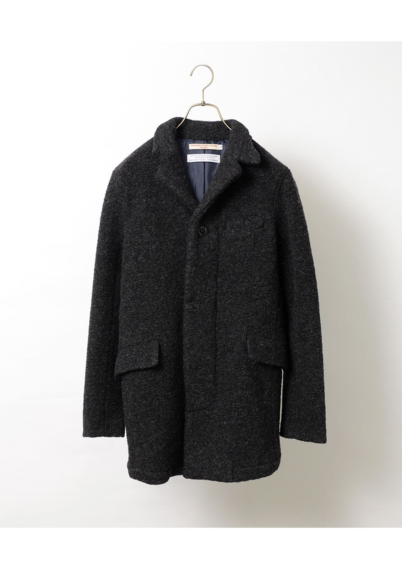 Airy Wool Chester Coat,, large image number 2