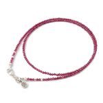 Garnet Cut Beads 2way Accessories,Red, swatch