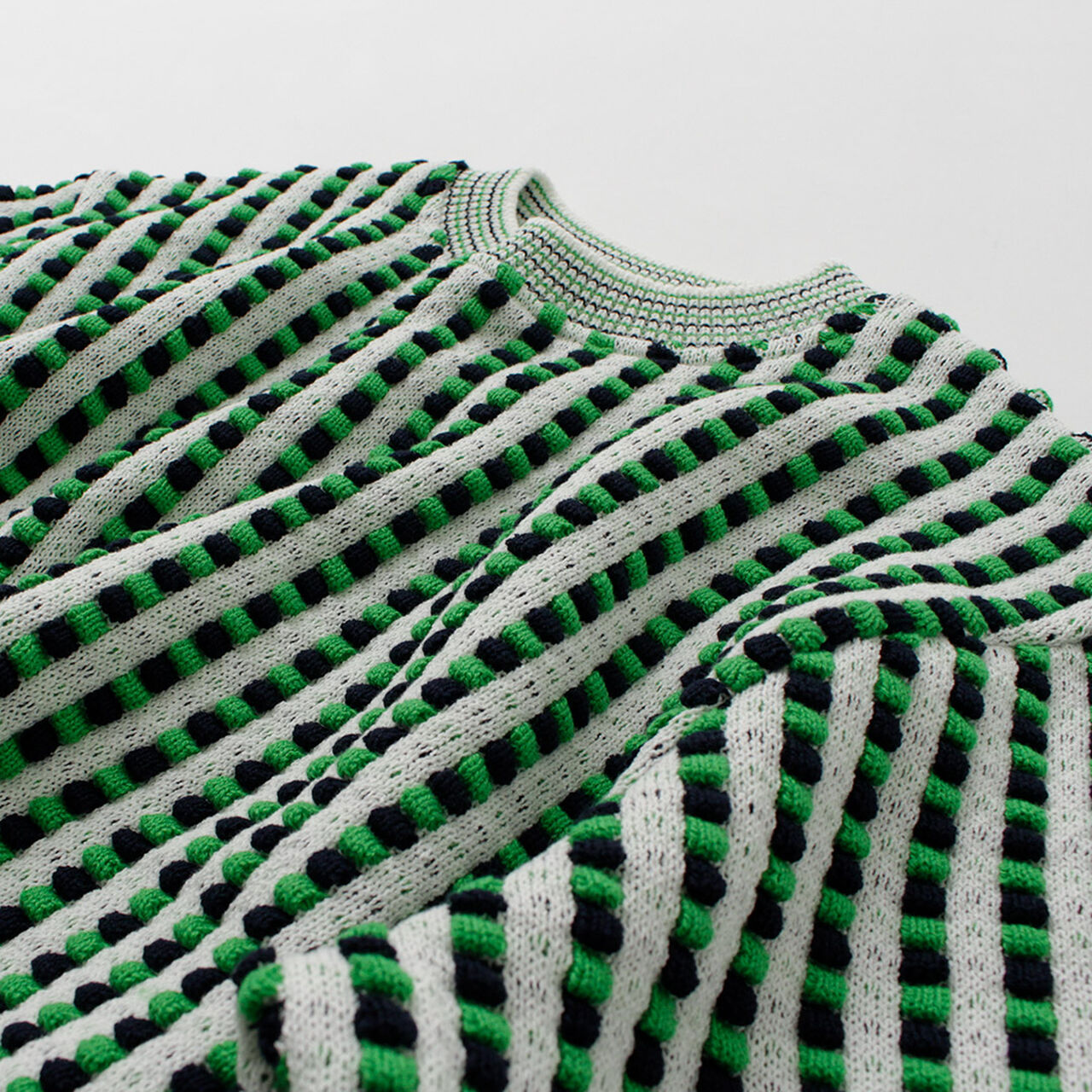 Retro Wave Knit Pullover,, large image number 7