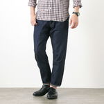 8oz 5P Denim Tapered Trousers,Blue, swatch