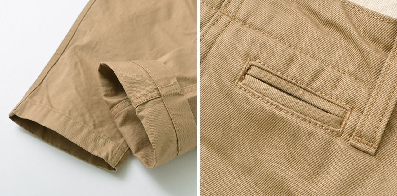 RJB1610 Special Order 40/3 High Count Twill Wide Tapered Vintage Chinos,, large image number 14