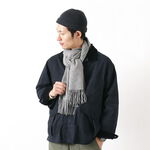 Solid cashmere scarf,Grey, swatch