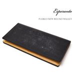 ESP-6392 Bridle leather long wallet,Black, swatch