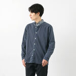 Colour special order crew neck tee cardigan,Navy, swatch