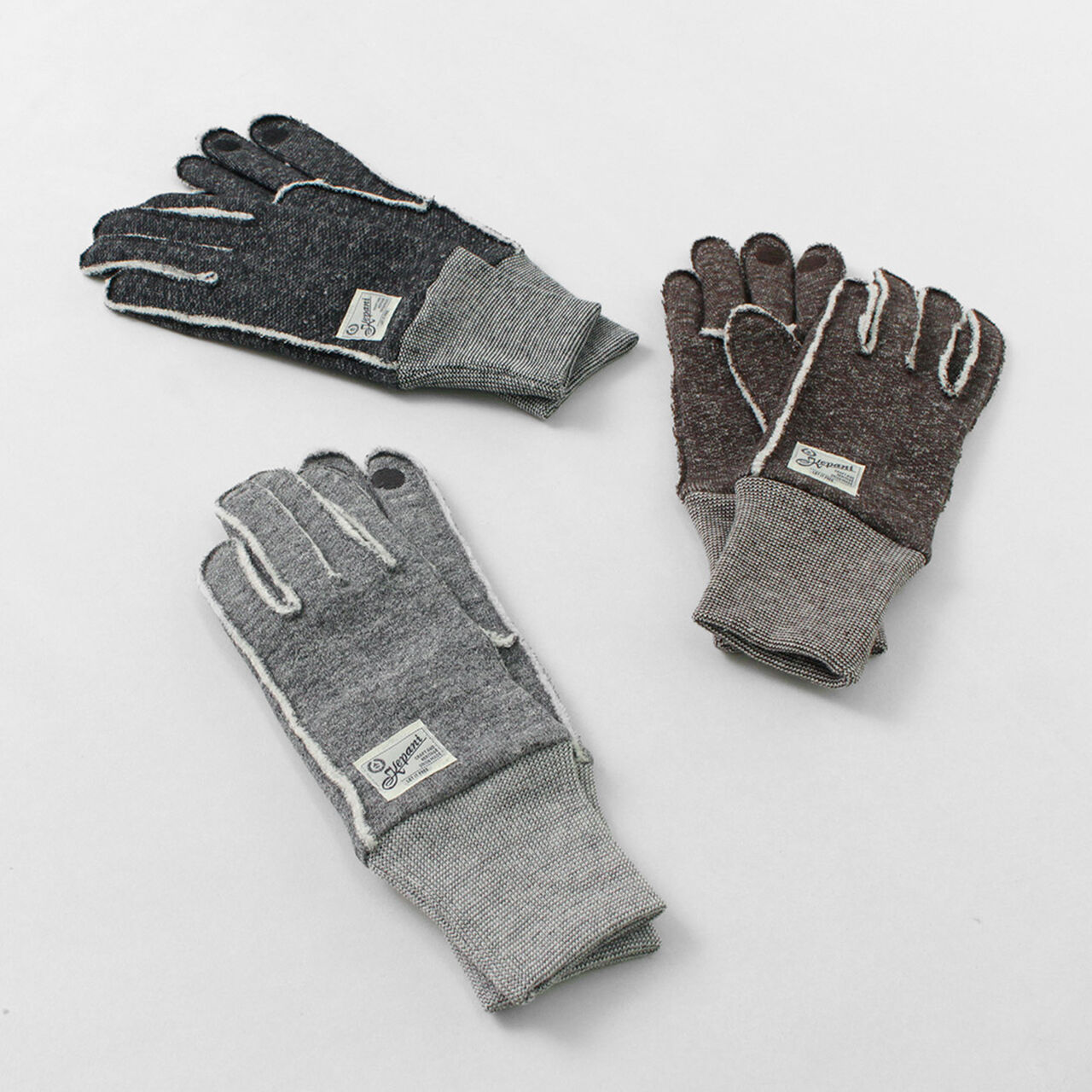 Raffy brushed-lining Sweat Gloves,, large image number 3