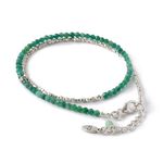 Amazonite W-Wrap Bracelet,Green, swatch