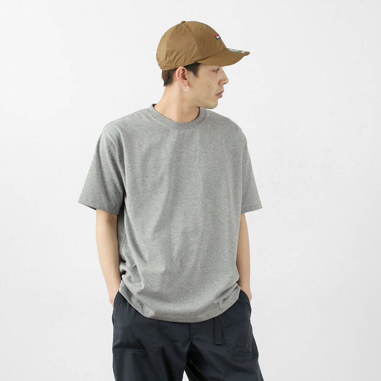 Eco Hybrid Daily T-shirt,Grey, large image number 0
