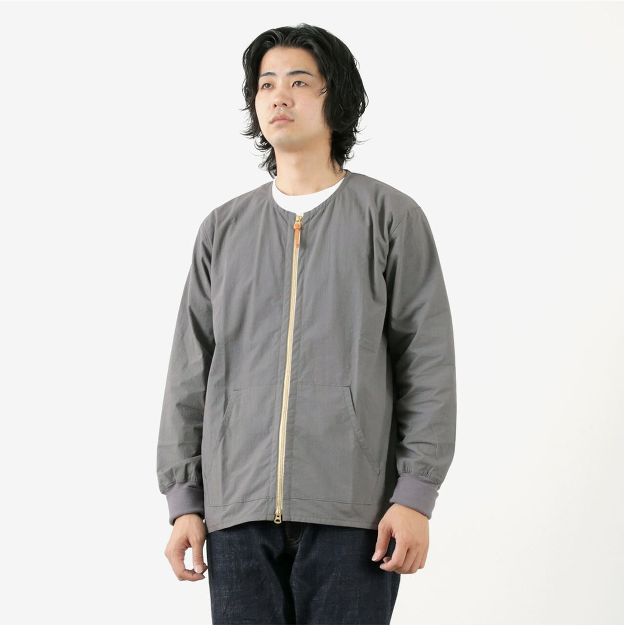 Special Order Cotton Nylon Crew Cardigan,, large image number 10