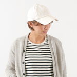Solid Heavy Jersey Low Cap,White, swatch