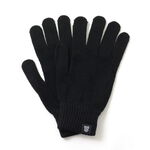 Knitted Gloves,Black, swatch