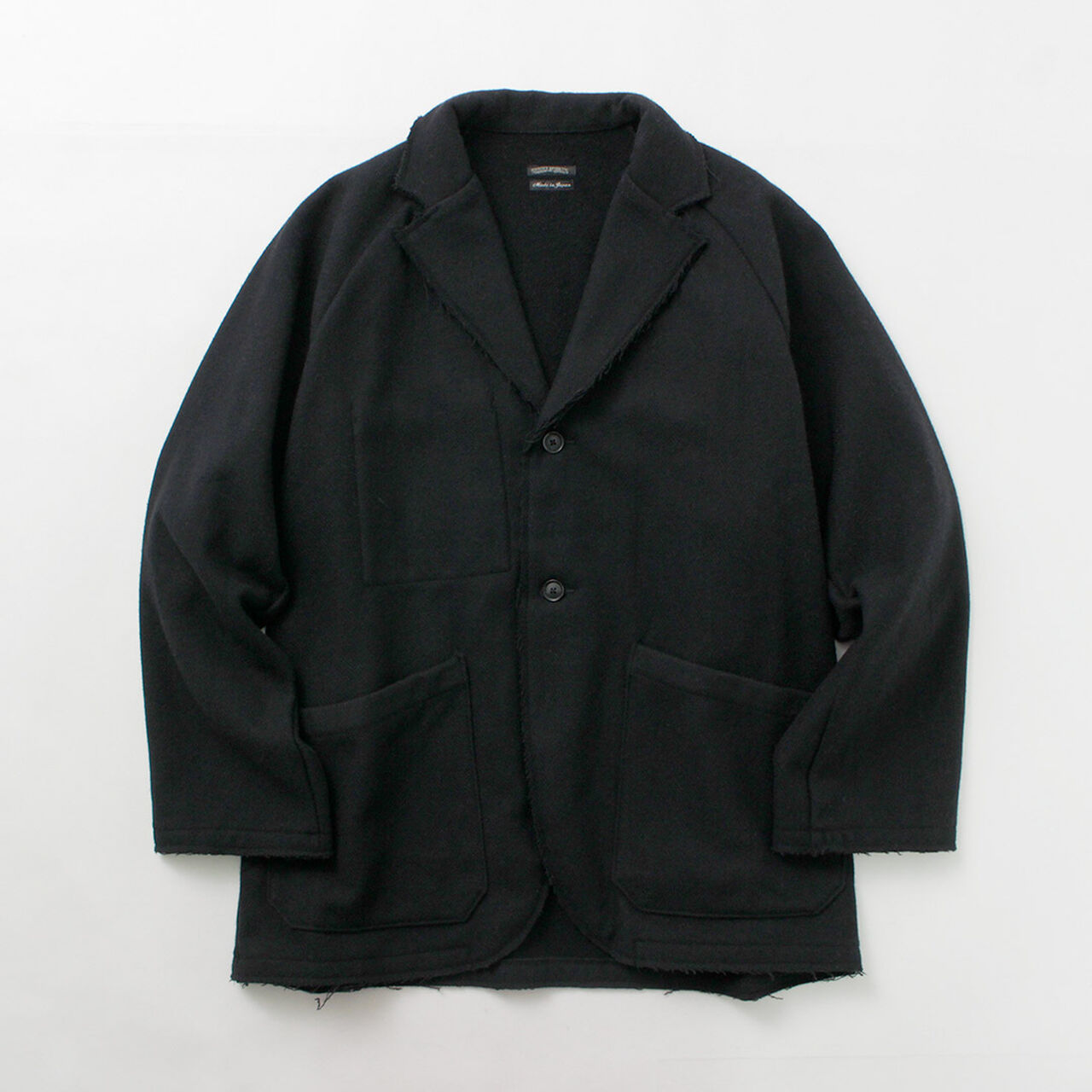 Cut-off Notch Collar 2 Button Jacket,, large image number 0