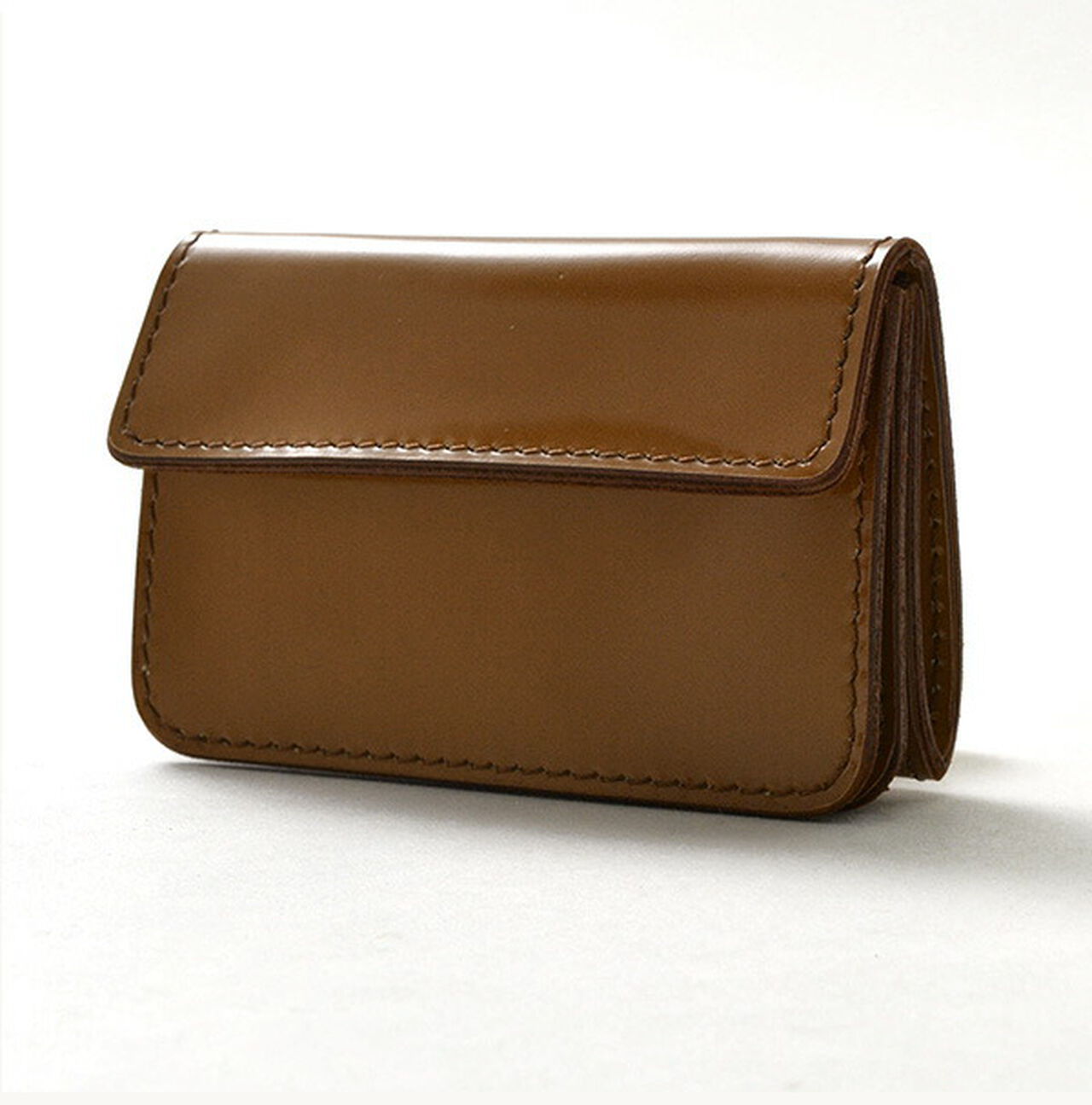 Bellows Compact Wallet,Brown, large image number 0