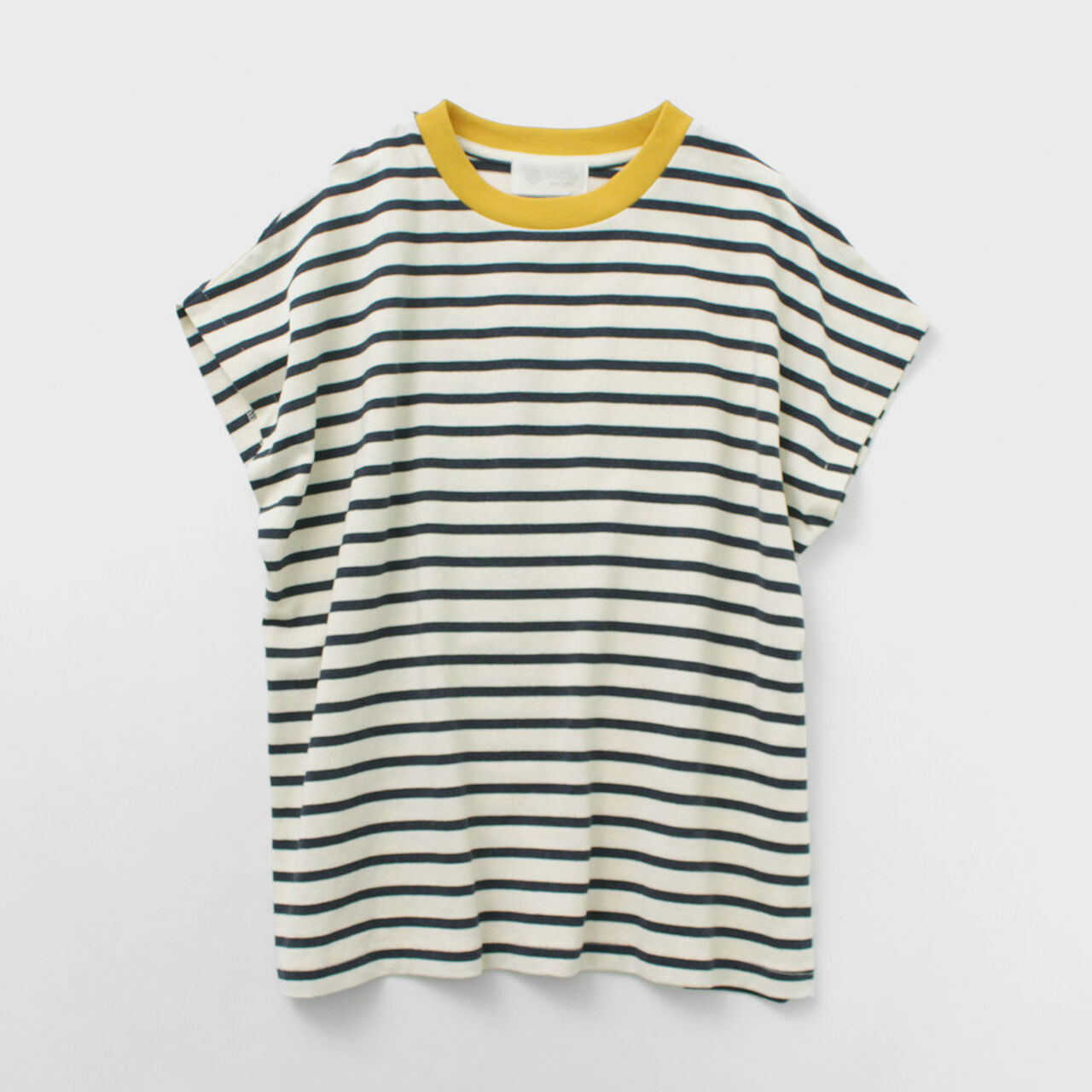 Open End French Sleeve T-Shirt Striped,, large image number 0