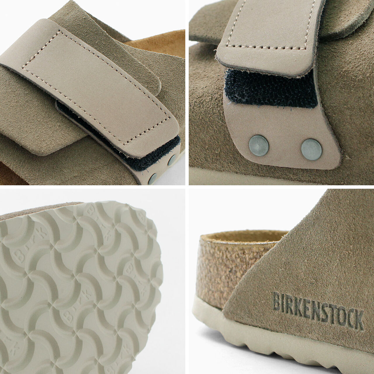 Kyoto Sandals Nubuck Leather Suede,, large image number 13