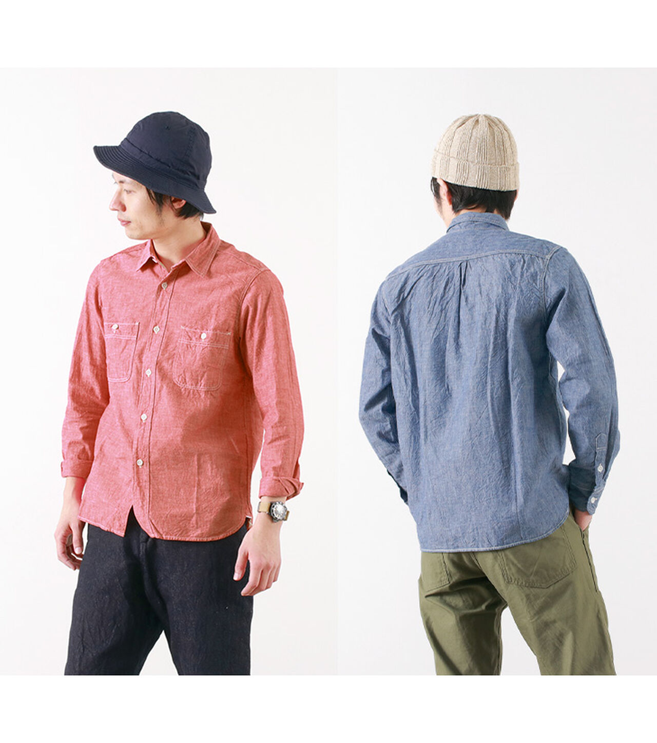 F3378 Chambray Work Shirt,, large image number 7