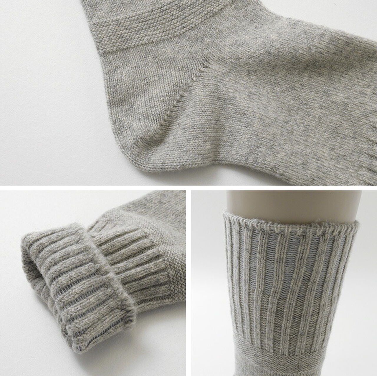 R1378 Gandy pattern crew socks,, large image number 6