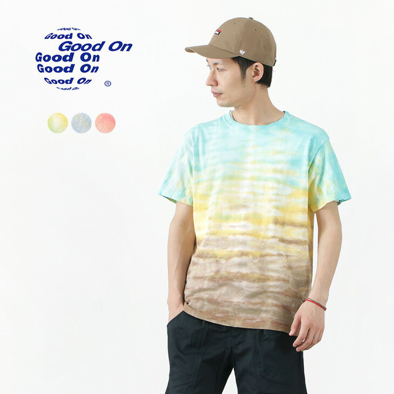 Horizon Dye Short Sleeve T-Shirt,, large image number 0