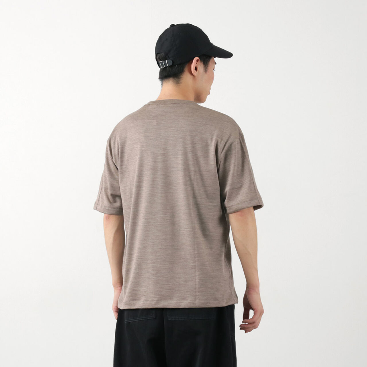 Short Sleeve Merino Wool Pocket T-Shirt,, large image number 13