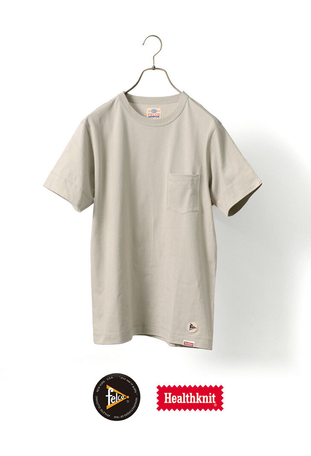 Pocket Crew Neck T-shirt / Short Sleeve,, large image number 2