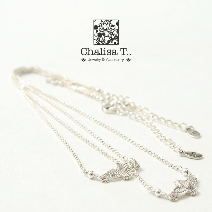 Eagle silver chain necklace