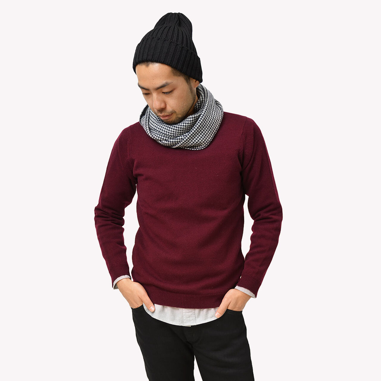 Lambswool crew neck knit,, large image number 13