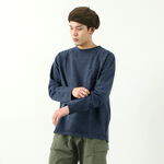 Colour-specific Heavy Raglan Pocket T-Shirt Long Sleeve,Navy, swatch
