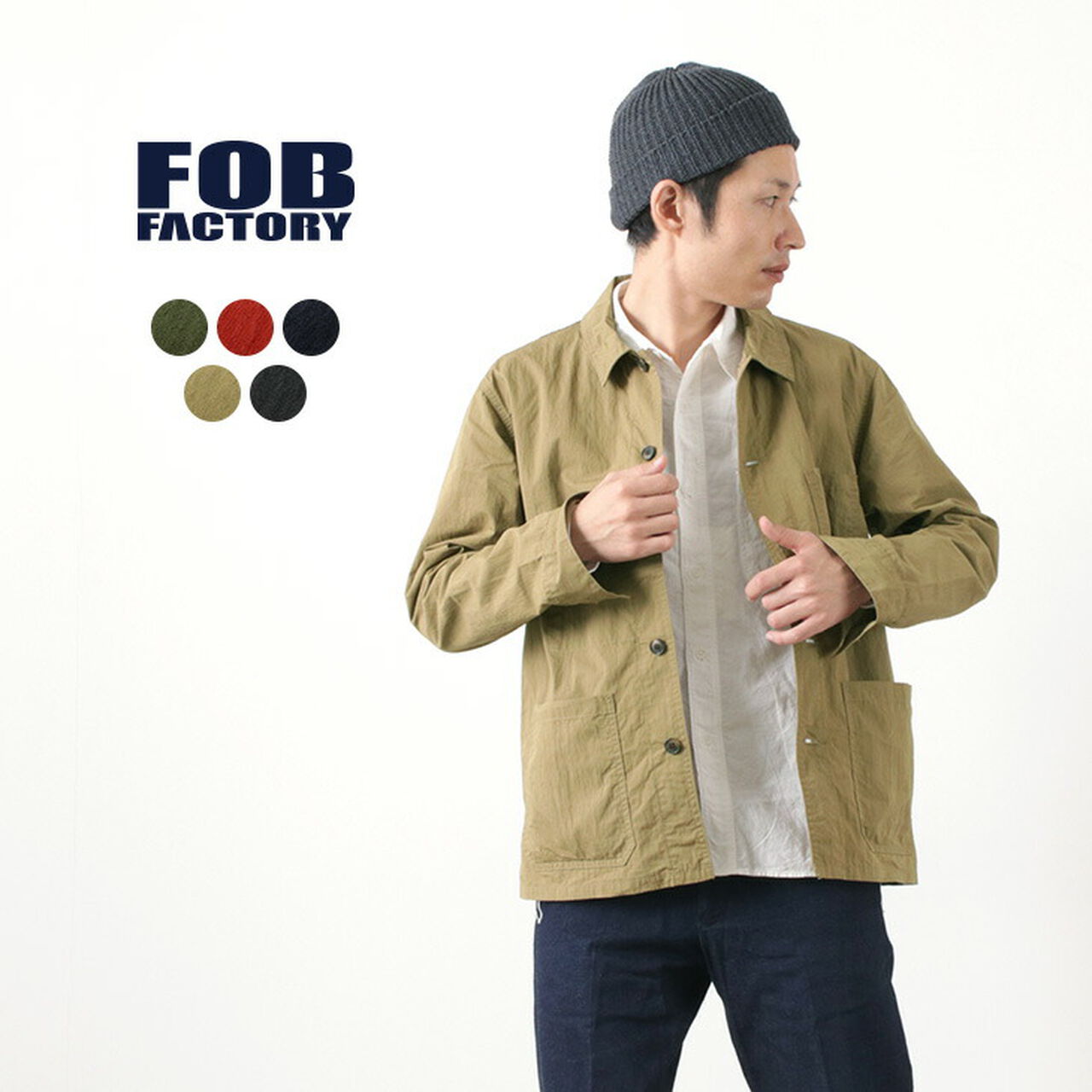 F2394 French shirt jacket,, large image number 1