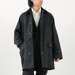 Ventile Corduroy Collar Coat,Black, swatch