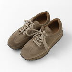 SUEDE LEATHER SNEAKERS,Beige, swatch