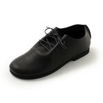 Keaton Leather Shoes,Black, swatch