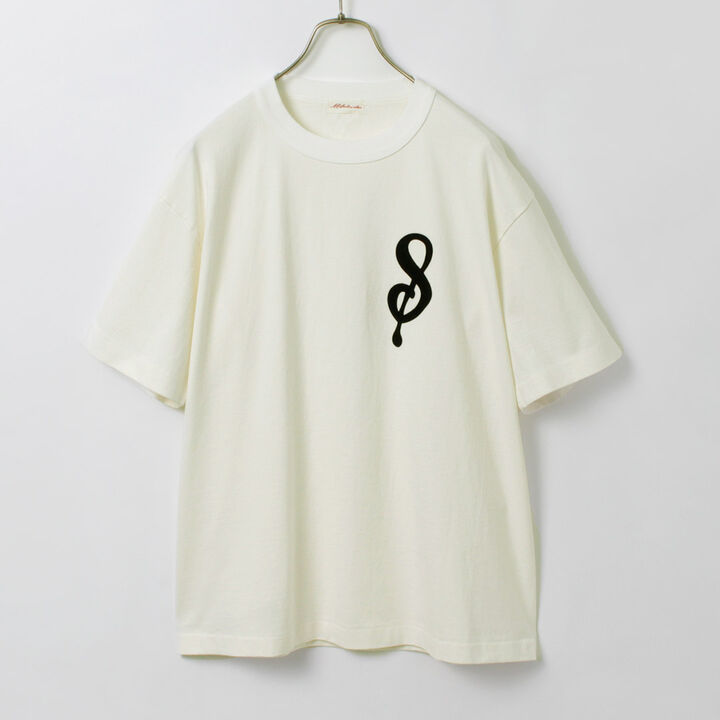 14/Jersey Felt Letter Short Sleeve T-Shirt S Logo