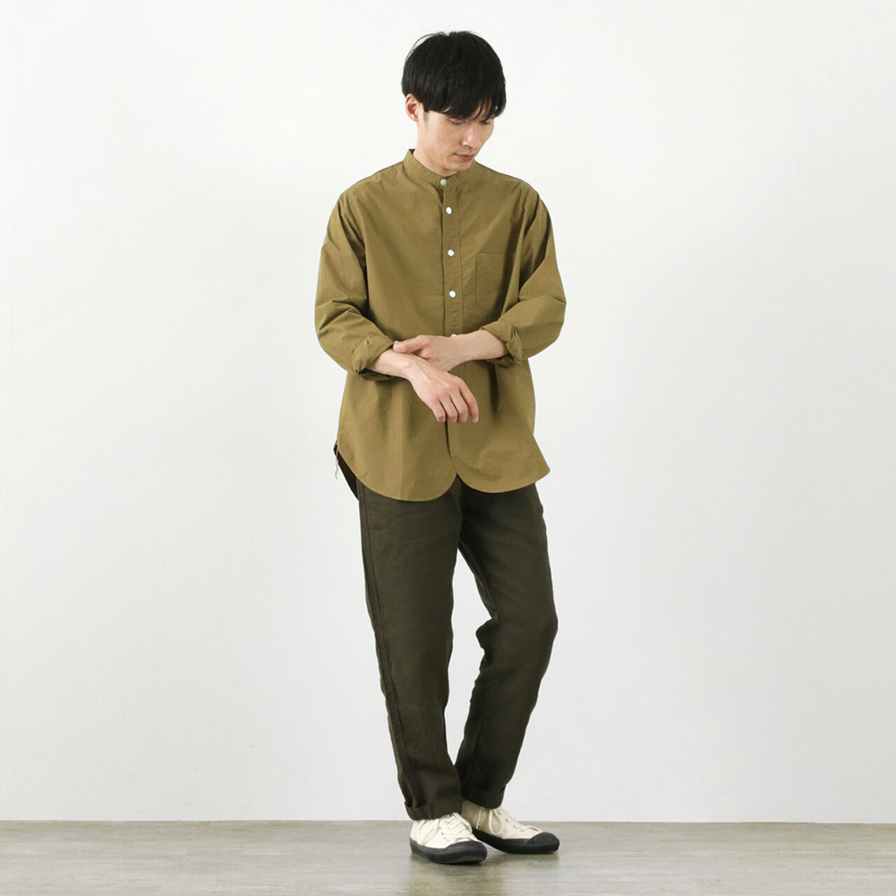 FRC005 Special order military dump band collar shirt, long sleeves,, large image number 4