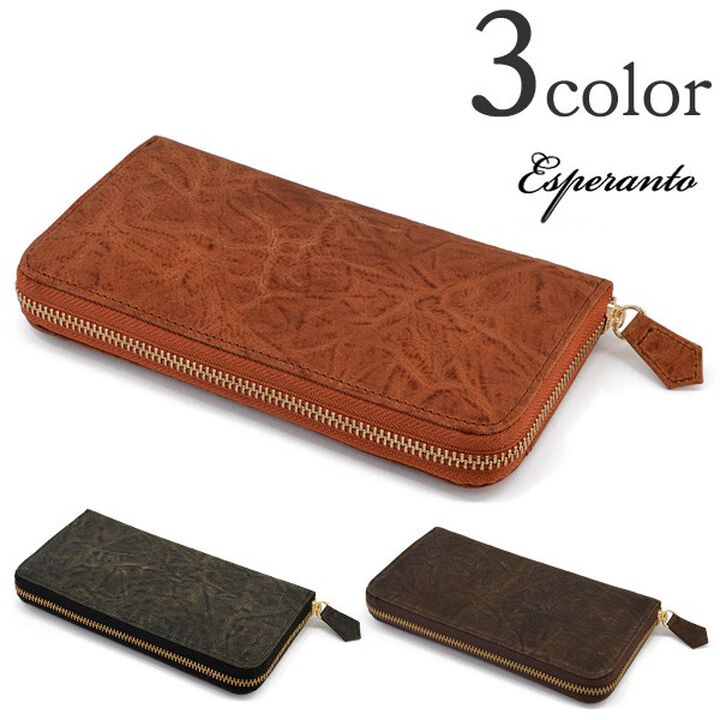 ESP-6282 Esperanto Italian leather round wallet