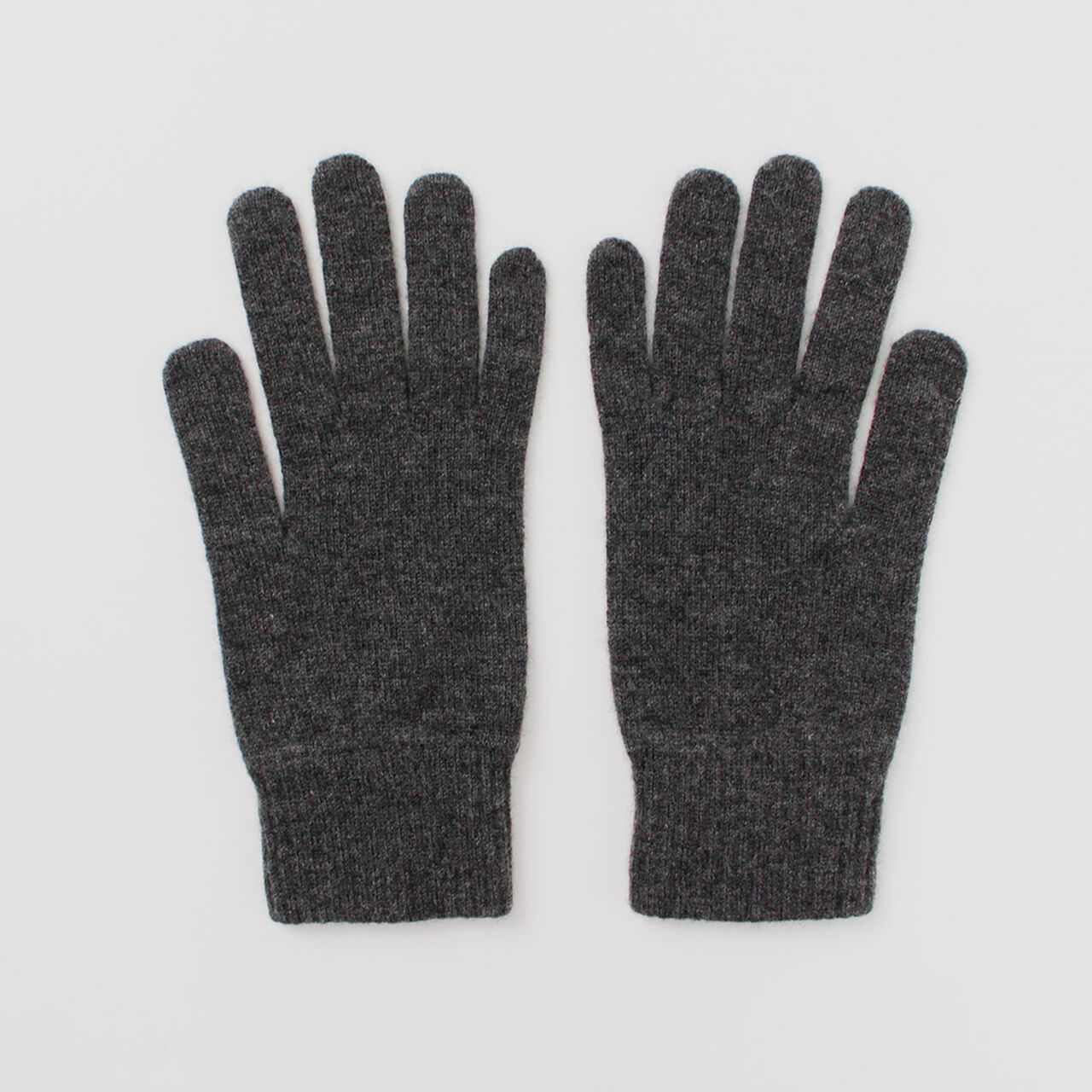 Plain Stitch Cashmere Gloves,, large image number 3