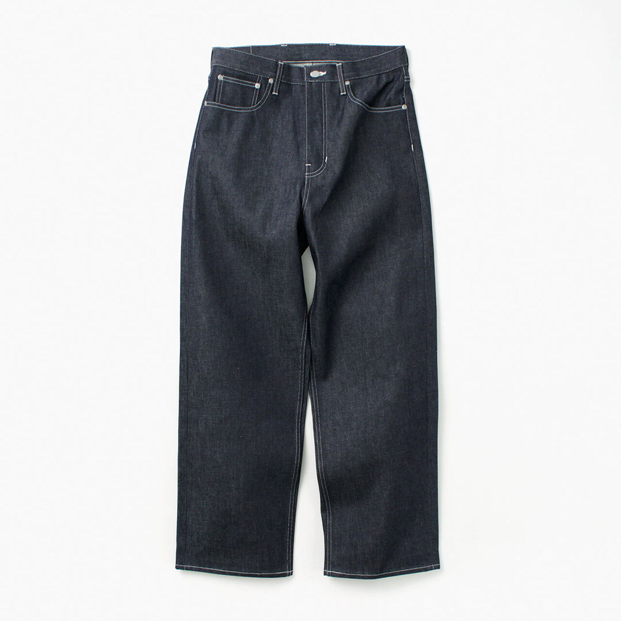 Wide Denim 5 Pocket Pants,, large image number 0