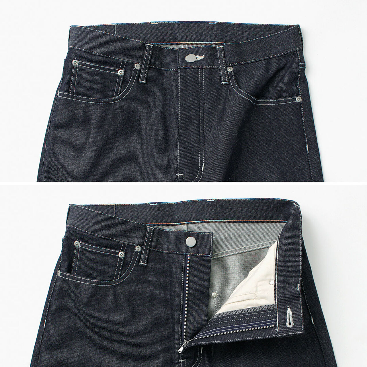 Wide Denim 5 Pocket Pants,, large image number 8