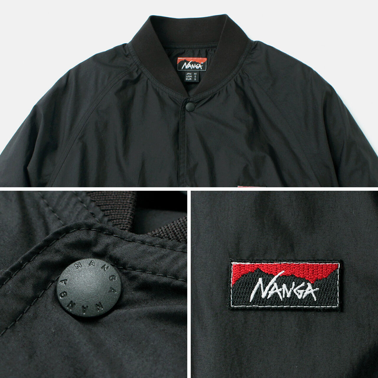 Ribbed Collar Coach Jacket,, large image number 12