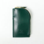 ZIPPED KEY CASE WITH POCKET,Green, swatch