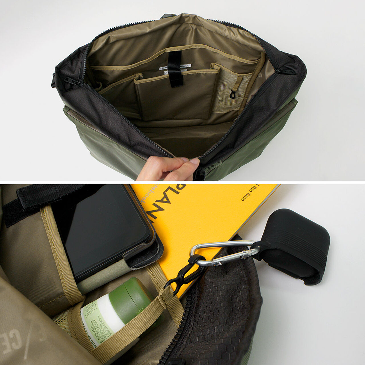 Lightweight courier shoulder bag,, large image number 11
