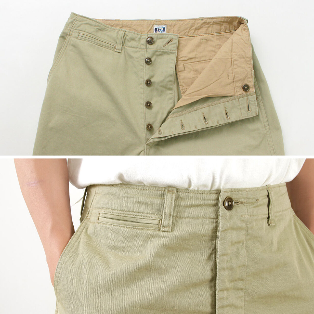 Military chino pants,, large image number 7
