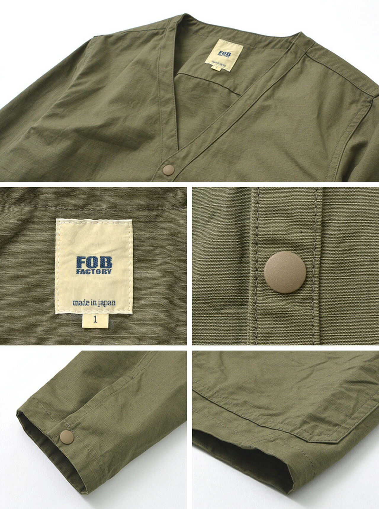 F2409 military cardigan,, large image number 8