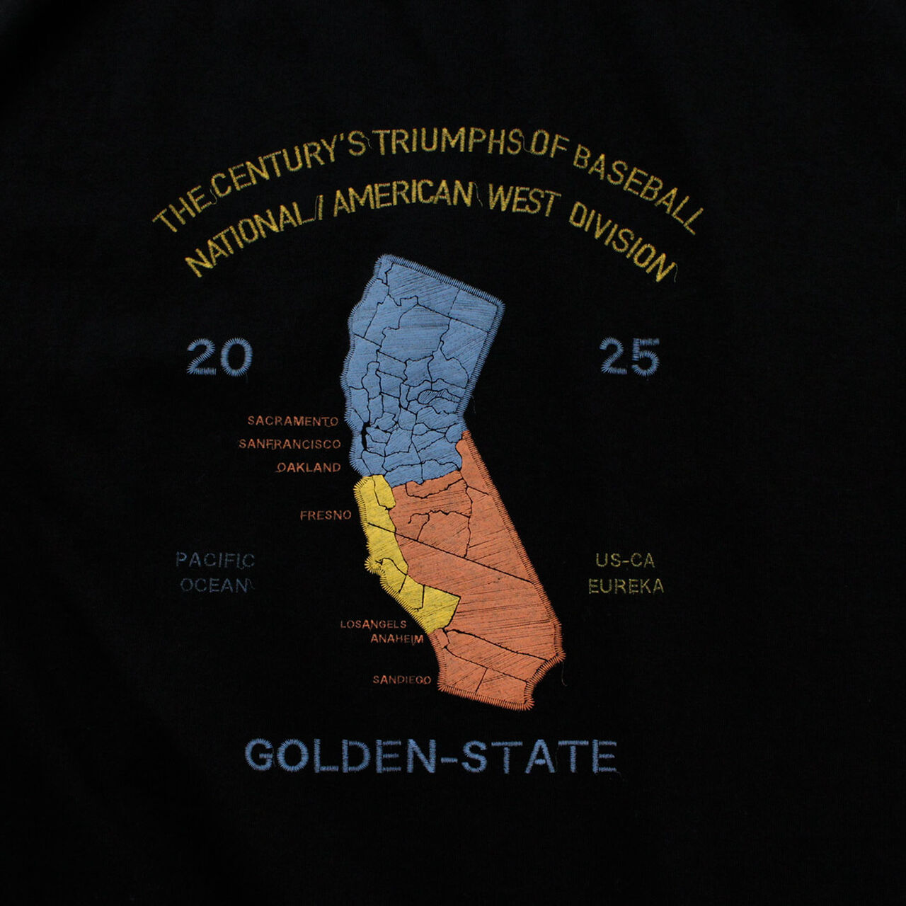 California Maps short sleeve T-shirt,, large image number 8