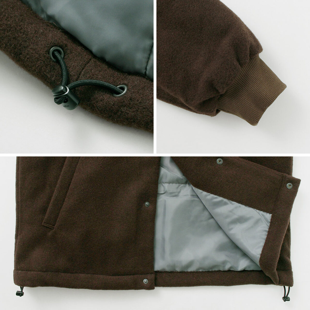 Wool Padding Jacket,, large image number 15